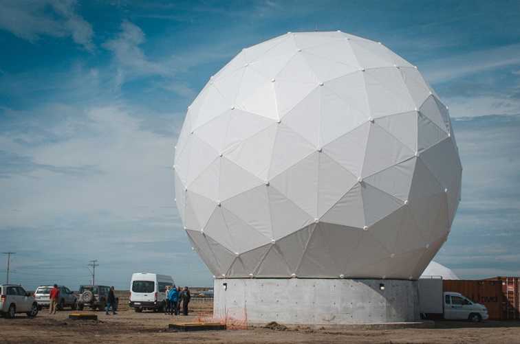 Inauguration of Chilean Satellite Ground Station Punta Arenas KSAT