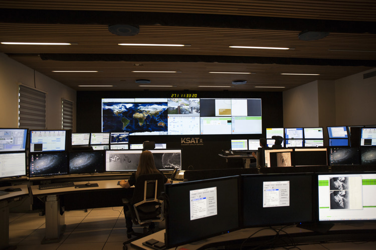 KSAT Tromsø Network Operations Center