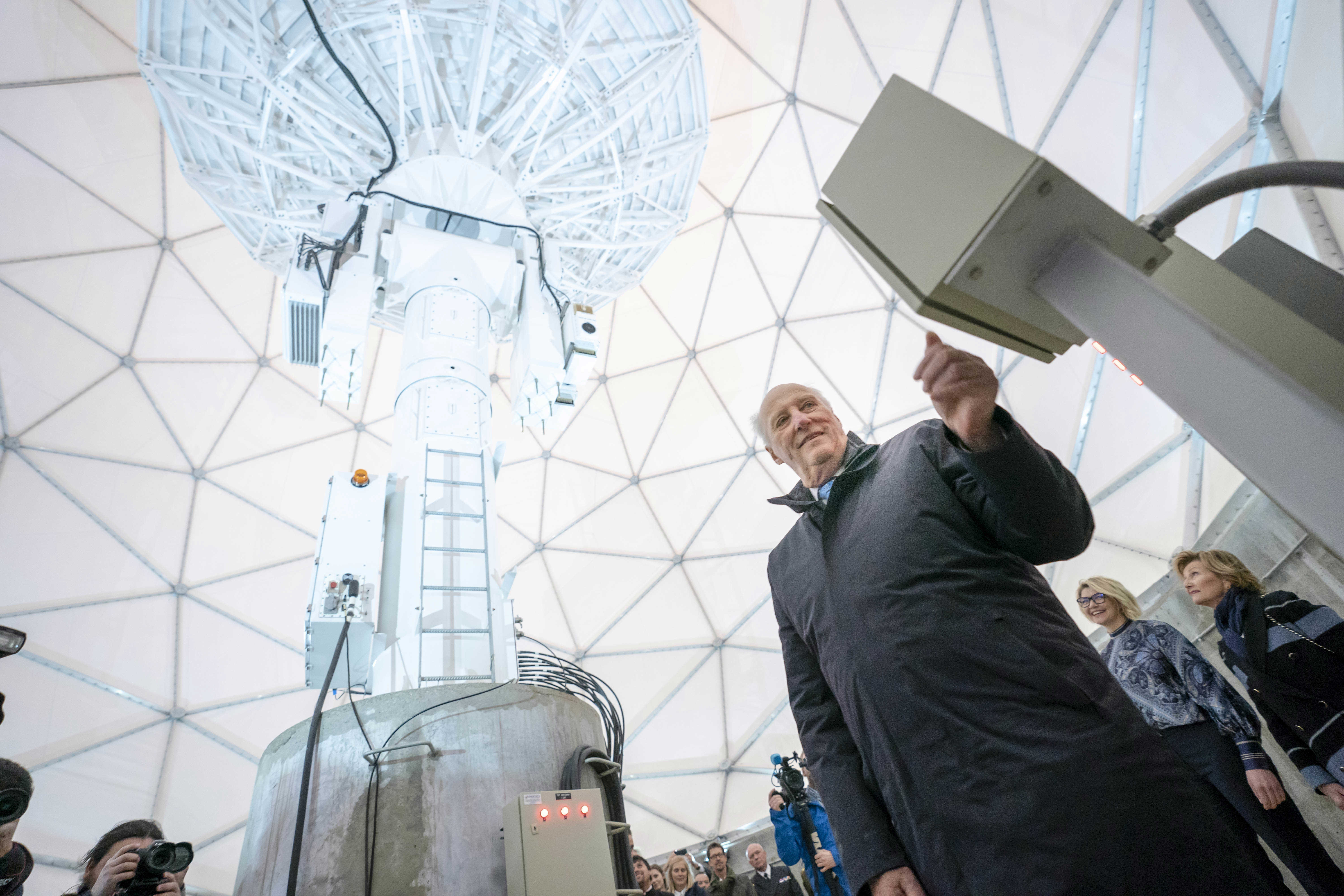 Ksat Satellite Royal opening of the KSAT Punta Arenas Ground Station - KSAT ...